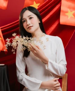 Alternative view of Concept “Vietnam in My Heart” – Tình Yêu Tổ Quốc Dịu Dàng Trong Tà Áo Dài Trắng ❤️