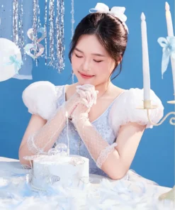 Concept “Cloudy Blue” – Ngày Sinh Nhật Bay Bổng Như Mây Trôi Trong Nền Xanh Dịu