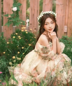 Concept “Garden Reverie” – Giấc Mộng Dịu Dàng Giữa Khu Vườn Hoa Nở 🌸